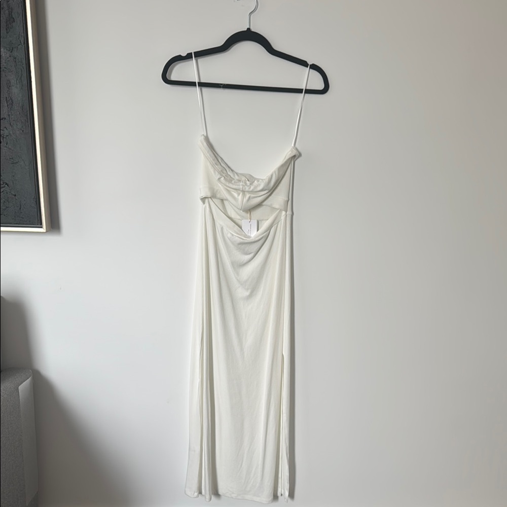 Lspace Kierra White Strapless Dress NWT - Picture 2 of 3